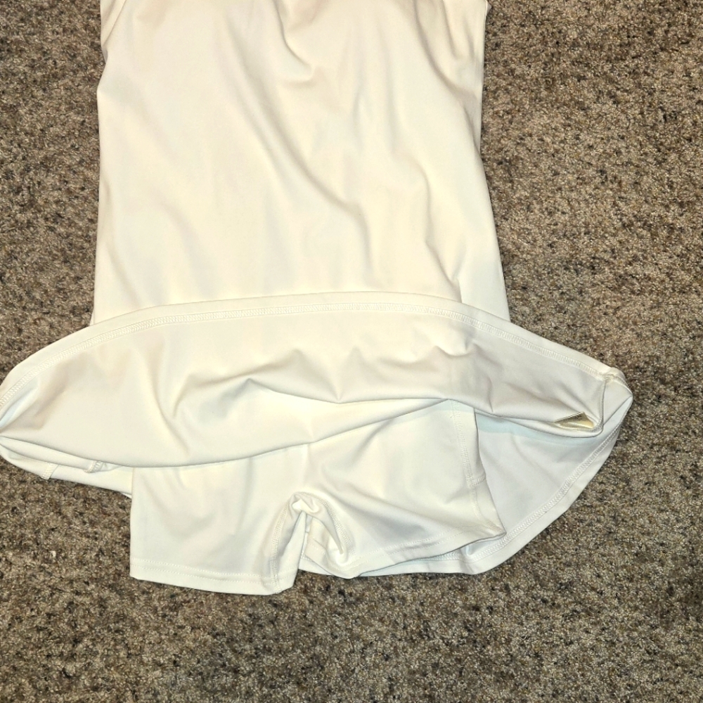 Women's athelic dress with built in shorts